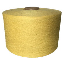 wholesale yellow cotton polyester blended yarn good qualities factory price spun yarn